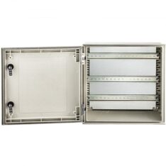 NEMA 4X Üvegszálas Elektromos Doboz Szerelőlappal 400x400x200 mm