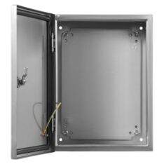 Rozsdamentes Acél Elektromos Doboz Falra Szerelhető 610x508x203 mm
