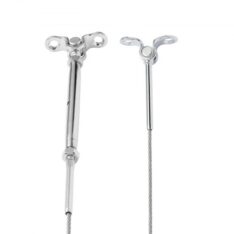 Rozsdamentes Acél Kábelkorlát Állítható Szögben 3