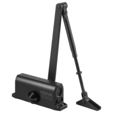 Automata Hidraulikus Ajtócsukó Öntött Alumínium Fekete 45 kg