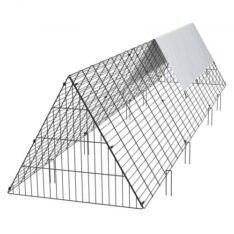 Hordozható Csirkealagút Udvari Kifutó 3001 x 711 x 615 mm