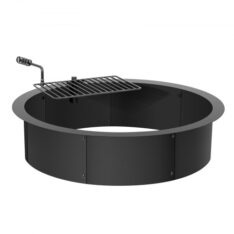 Kültéri Acél Tűzrakó Gyűrű BBQ 889 mm