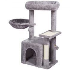 Macskatorony Sisal Kaparóoszloppal Világosszürke 798 mm