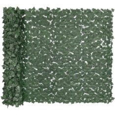 Megerősített Borostyán Műsövény Fal Szőlőlevél 1500 x 2490 mm